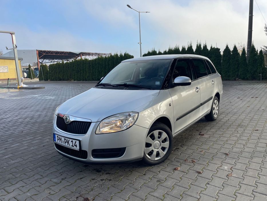 Skoda Fabia 2009r, 1.4 MPI Benzyna, Klima, 160 tys km, Tempomat, Grzane fotele !
