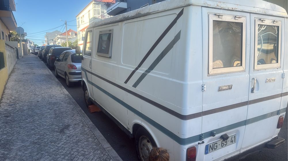 Fiat 242 18 d autocaravana