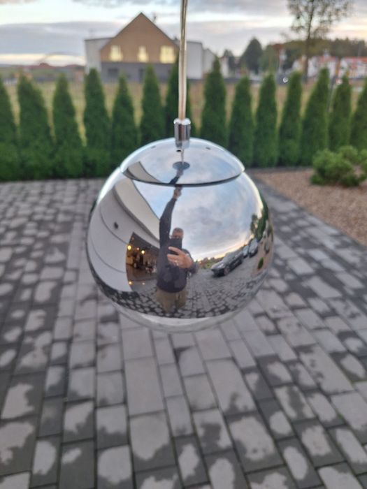 lampa wisząca lustrzana