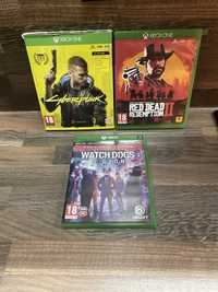 Xbox One Series X Watch Dogs Legion, Red Dead Redemption 2, Cyberpunk!