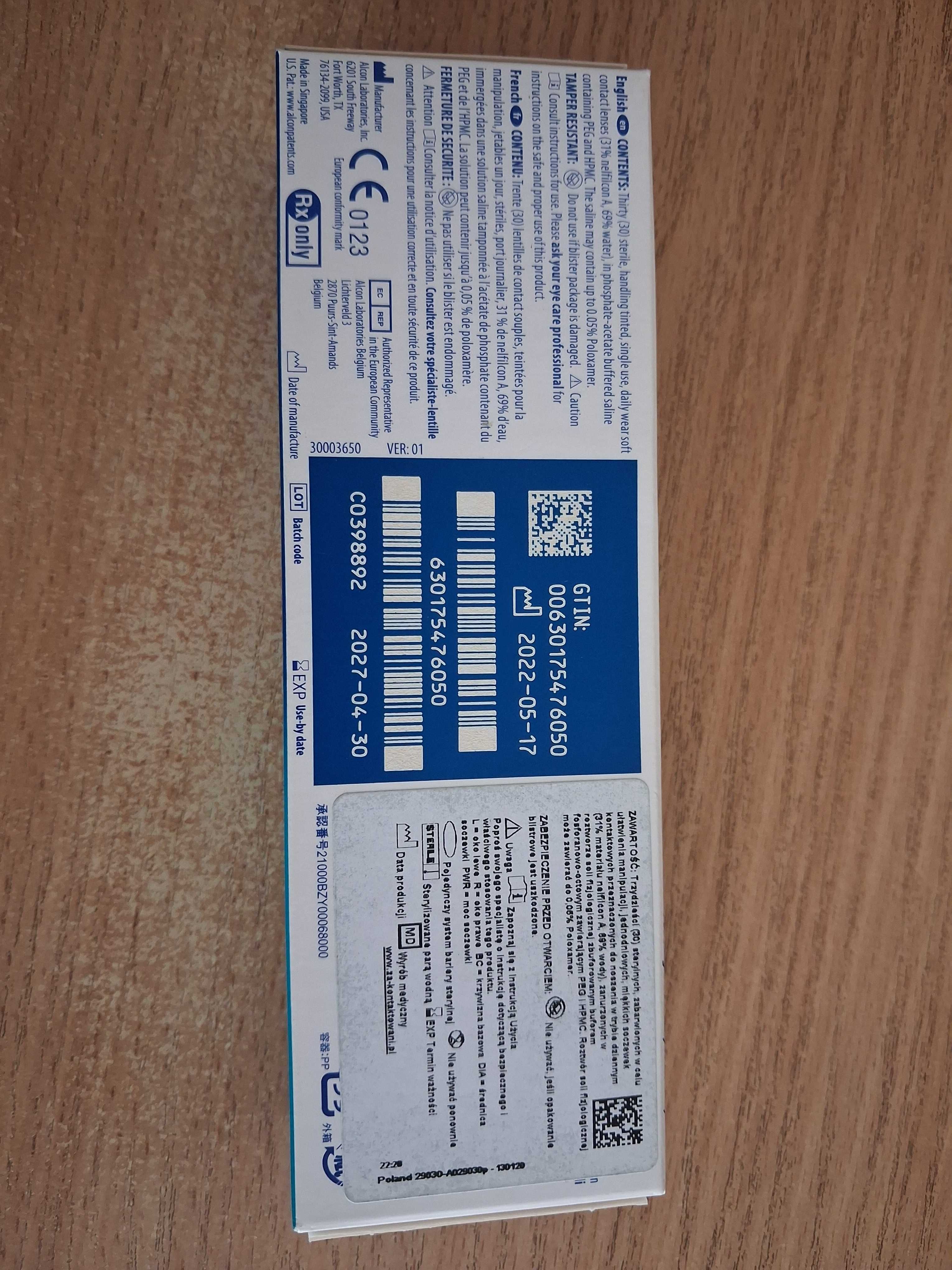 Dailies AquaComfort Plus -5.50 | jednodniowe soczewki |