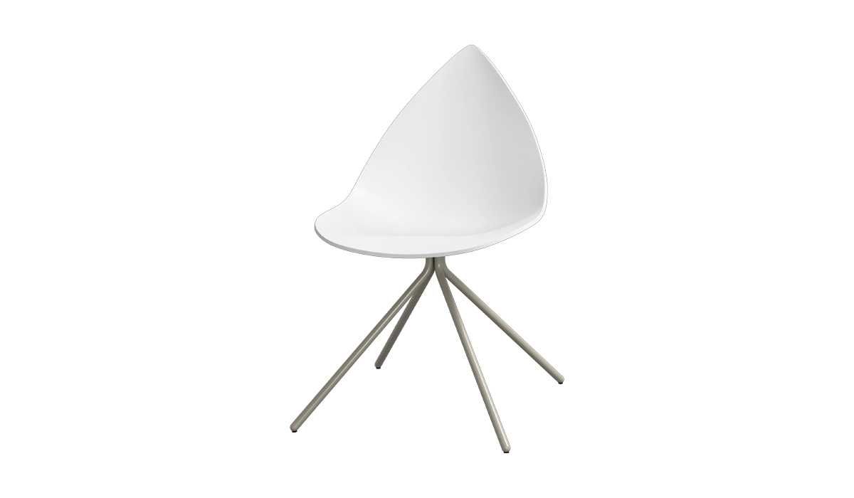 Krzesła BoConcept Ottawa, plastikowe - komplet 4 sztuk
