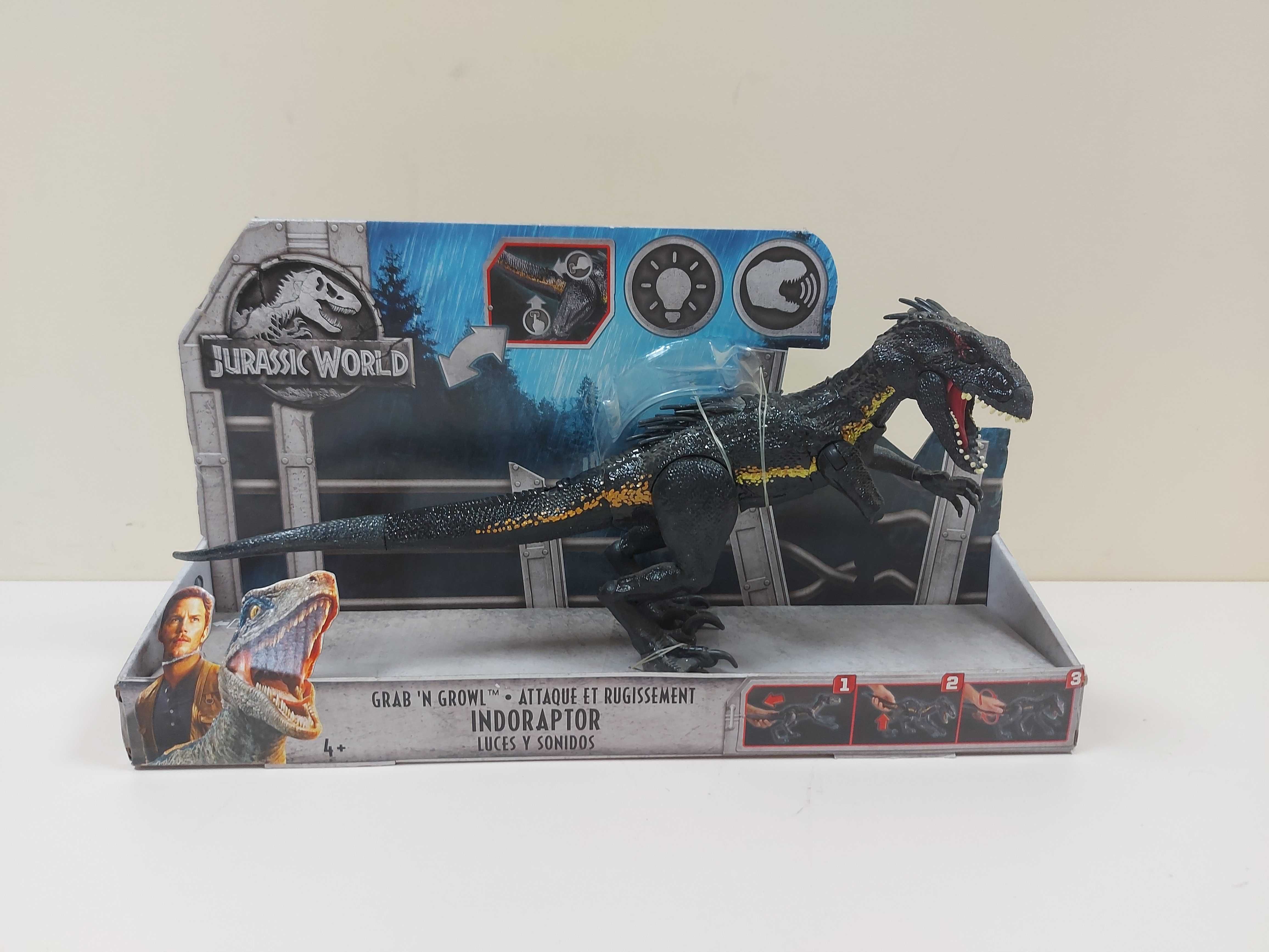 JURASSIC WORLD Interaktywny Dinozaur Indoraptor FLY53 F