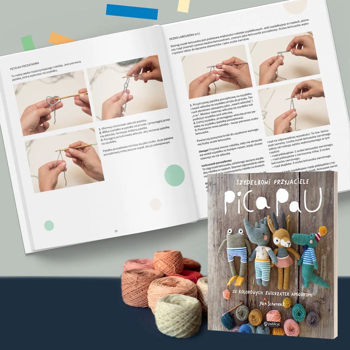 Szydełkowi przyjaciele Pica Pau, Yan Schenkel 20 wzorów amigurumi