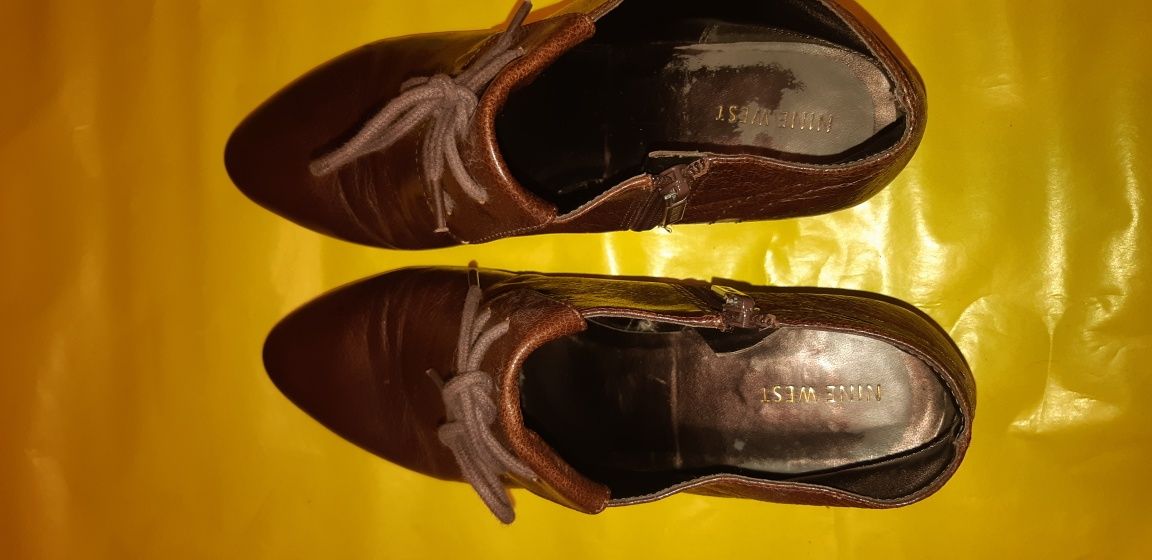 Skórzane botki r.41 Nine West