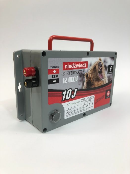 Elektryzator Pastuch elektryczny na niedźwiedzie - Niedźwiedź 10J