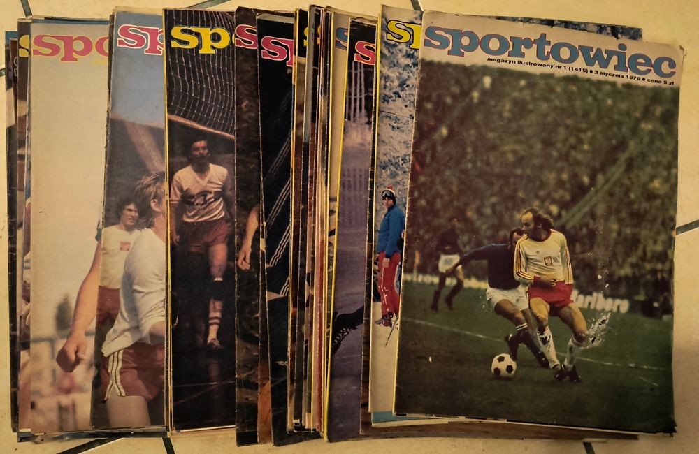 Czasopismo Sportowiec rok 1978