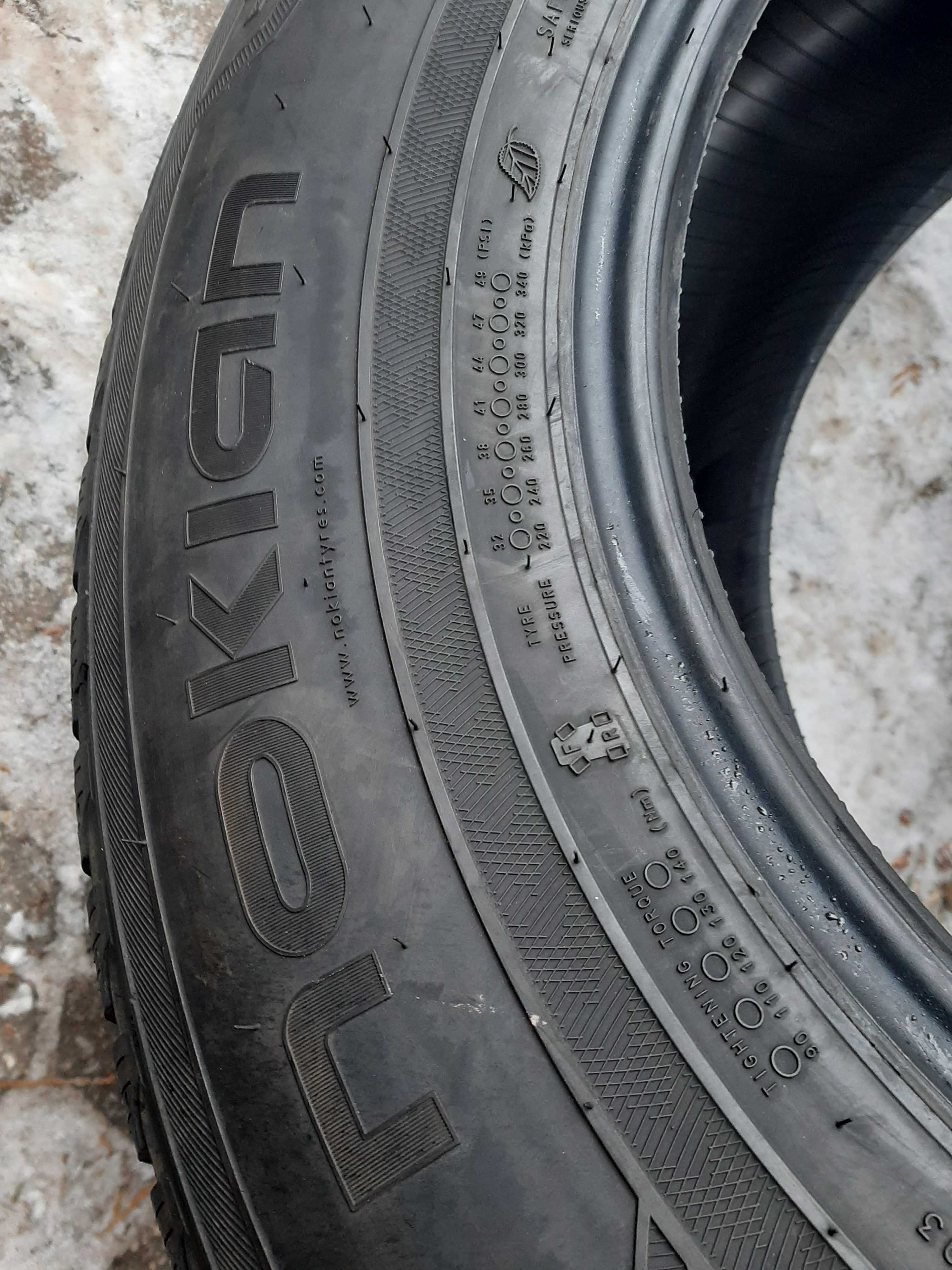 4x Opony zimowe 265/65R17 Nokian WR Suv 3/ 6mm 2020r