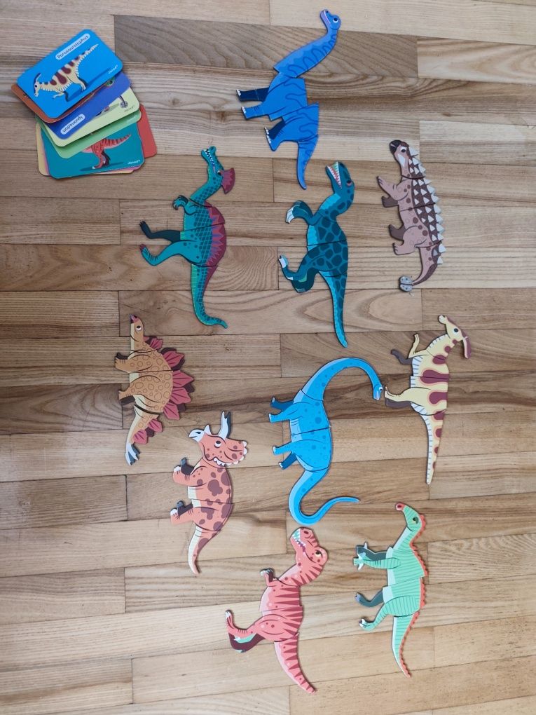 Magneti book dinosaures dinozaury 3-8 lat