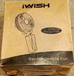 Wentylator mini Iwish czarny.