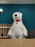 Usługa wynajęcia kostiumu białego misia/pandy 2.6m