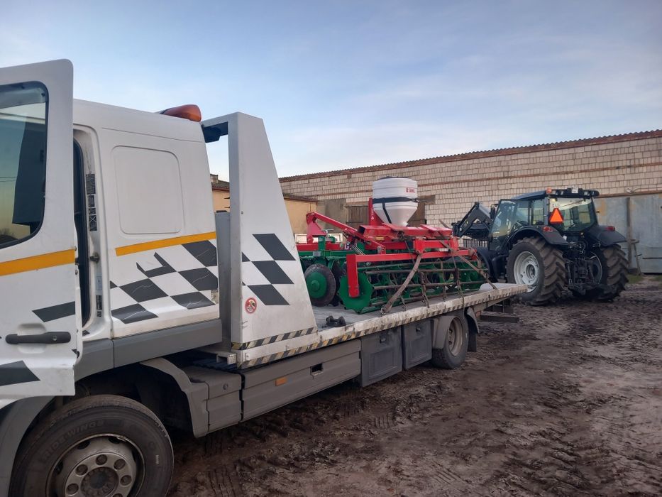 Transport Maszyn Rolniczych Budowlanych Pomoc drogowa