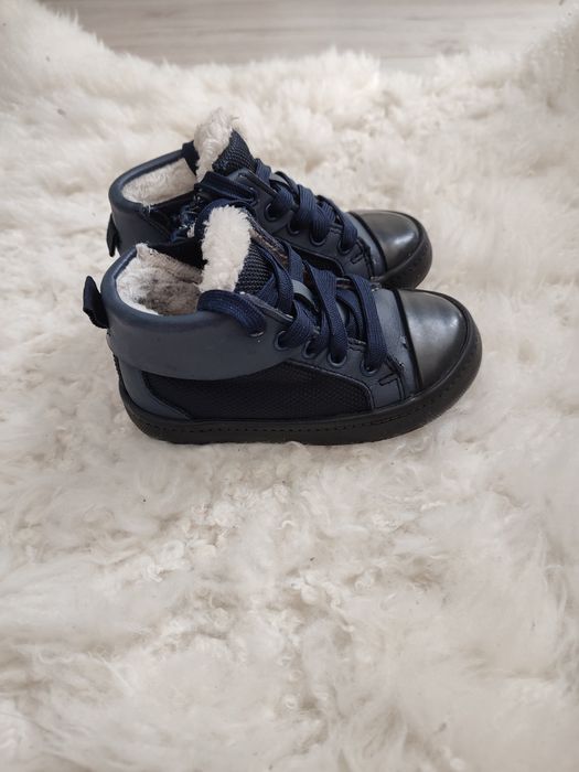 Дитяче зимове осіннє шкіряне взуття Clarks, Geox 22 23 розмір