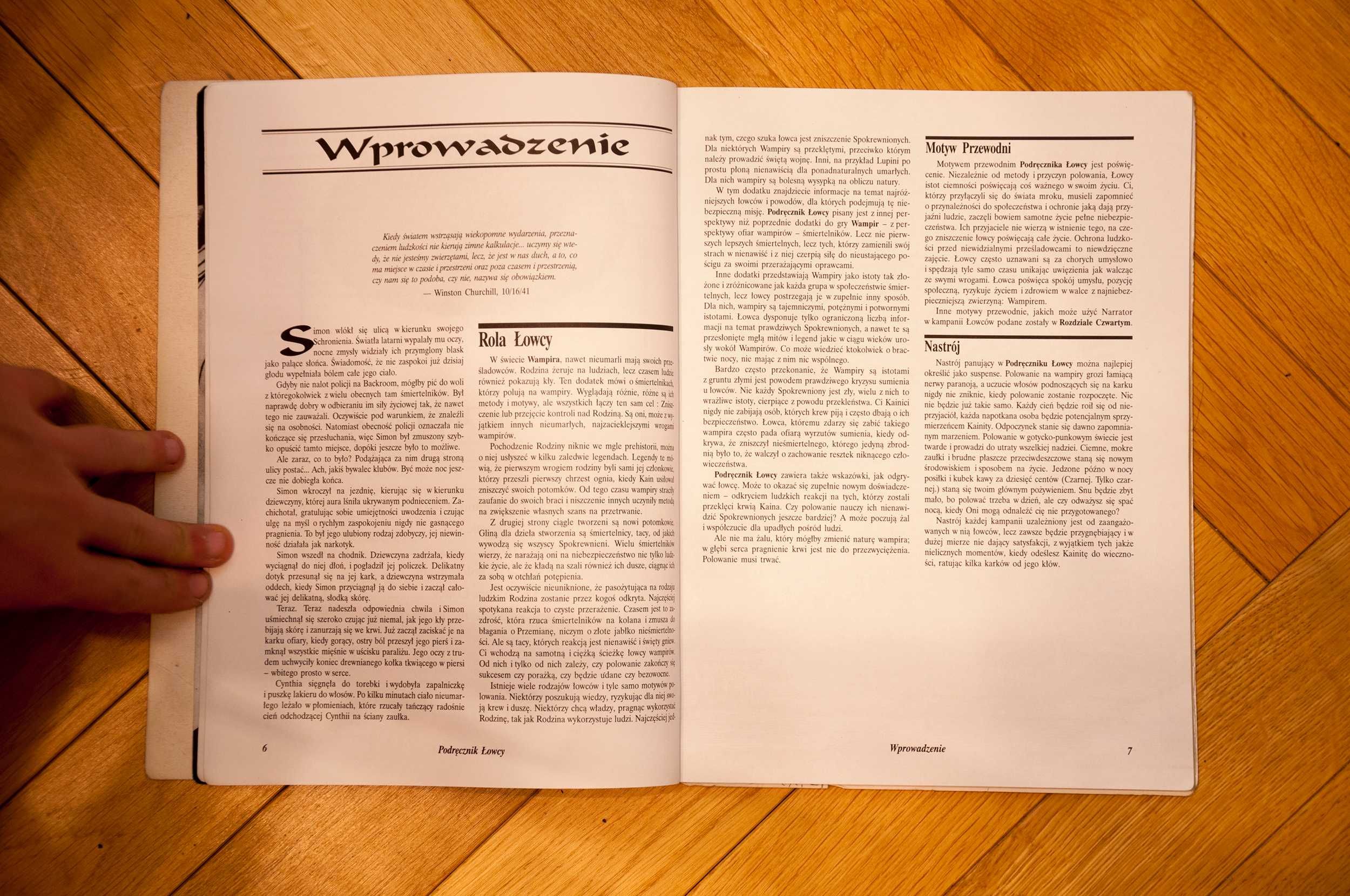 Podręcznik Łowcy Podręcznik źródłowy do gry Wampir Maskarada RPG