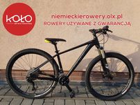 Rower górski MTB CUBE koła 27,5 SHIMANO DEORE XT aluminium rabat FOX