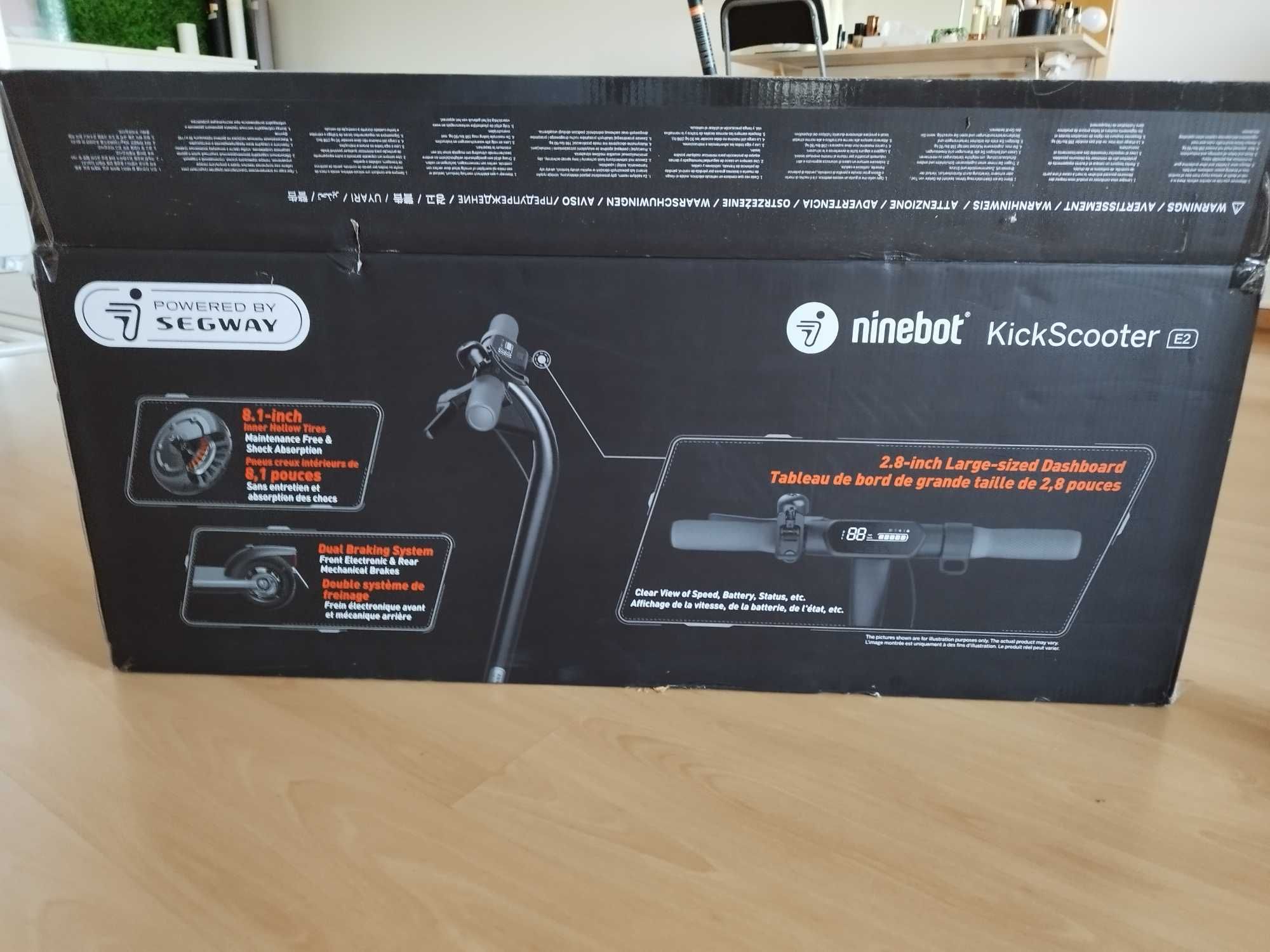 Trotinete Elétrica Segway Ninebot Kickscooter E2