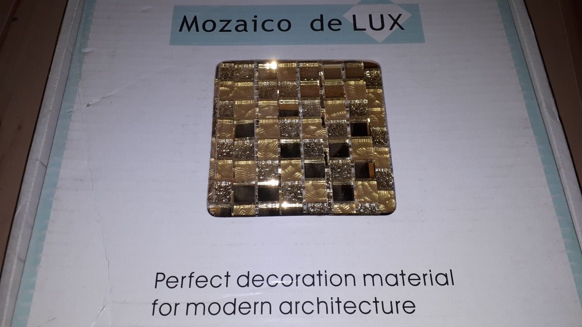Mozaico De Lux декор 30х30 см мозайка золота арт-деко