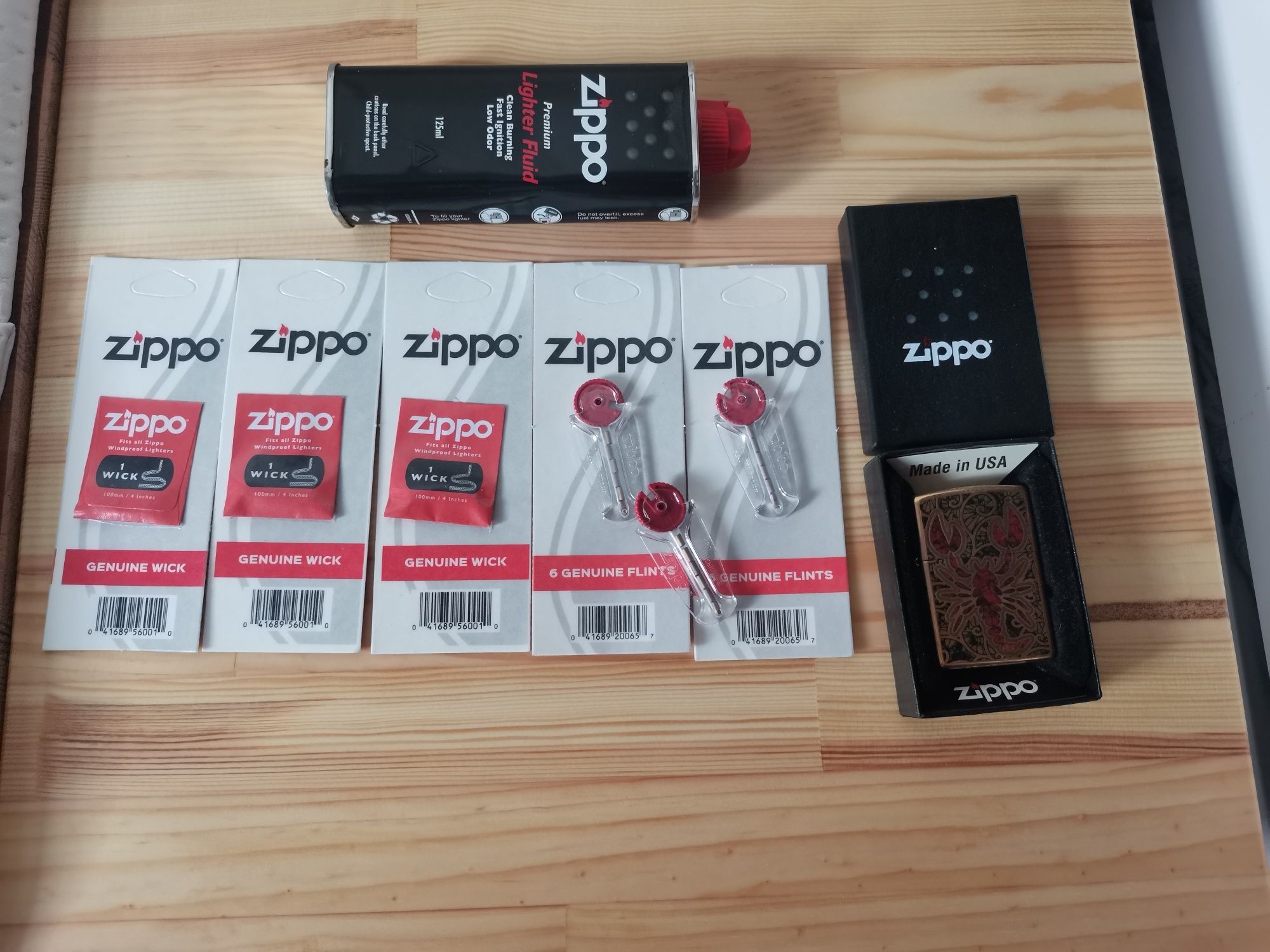 Zippo зажигалка, оригинал, полный комплект