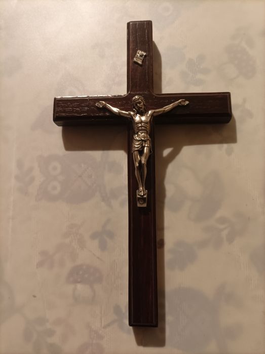 Krzyż drewniany/dąb /