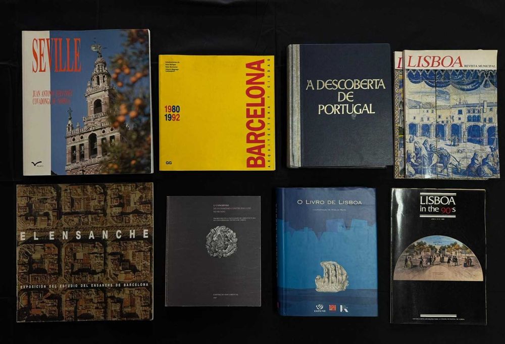 Livros sobre Arquitetura & Barcelona & Lisboa