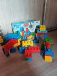 2w1, Pierwsze klocki mega bloks, duży zestaw klocków,