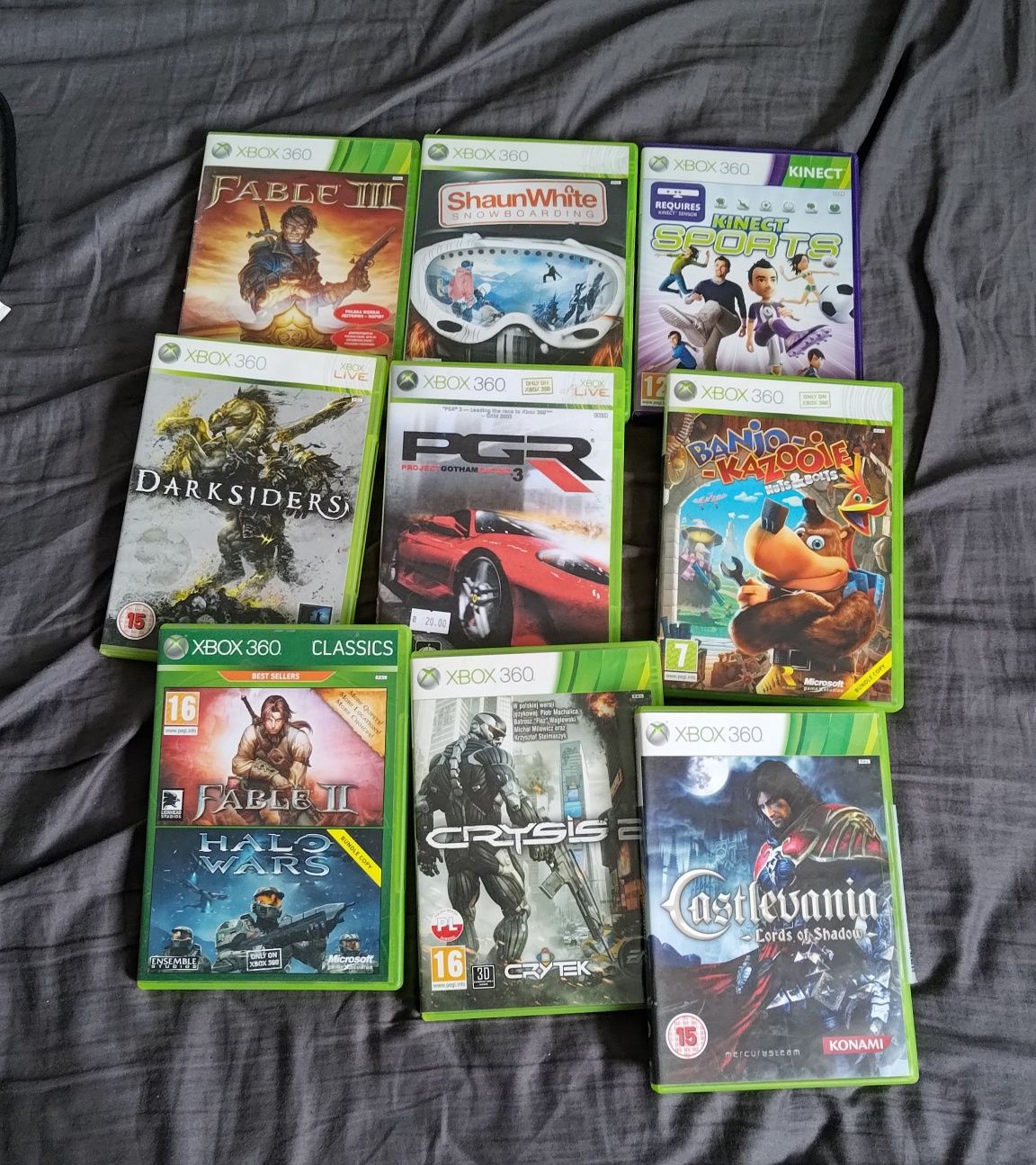 Sprzedam zamienię gry na Xbox 360