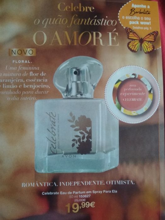 Perfume Celebrate eau de parfum selado, marca Avon