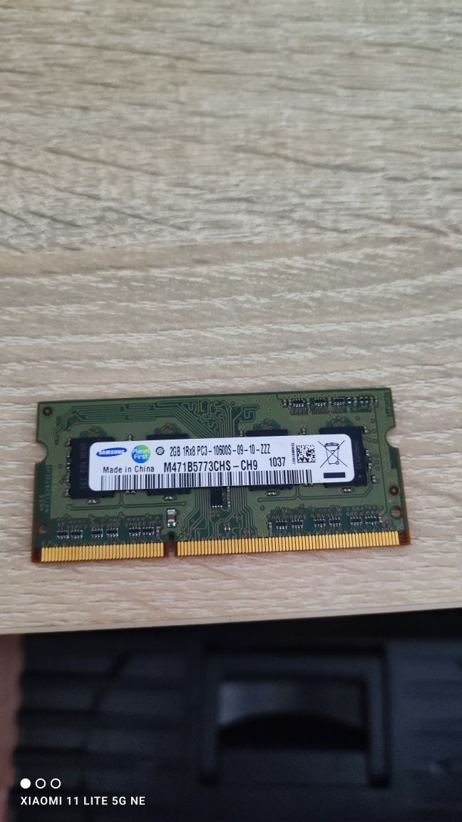 Pamięć RAM DDR3 PC3 Samsung. 2GB. Polecam