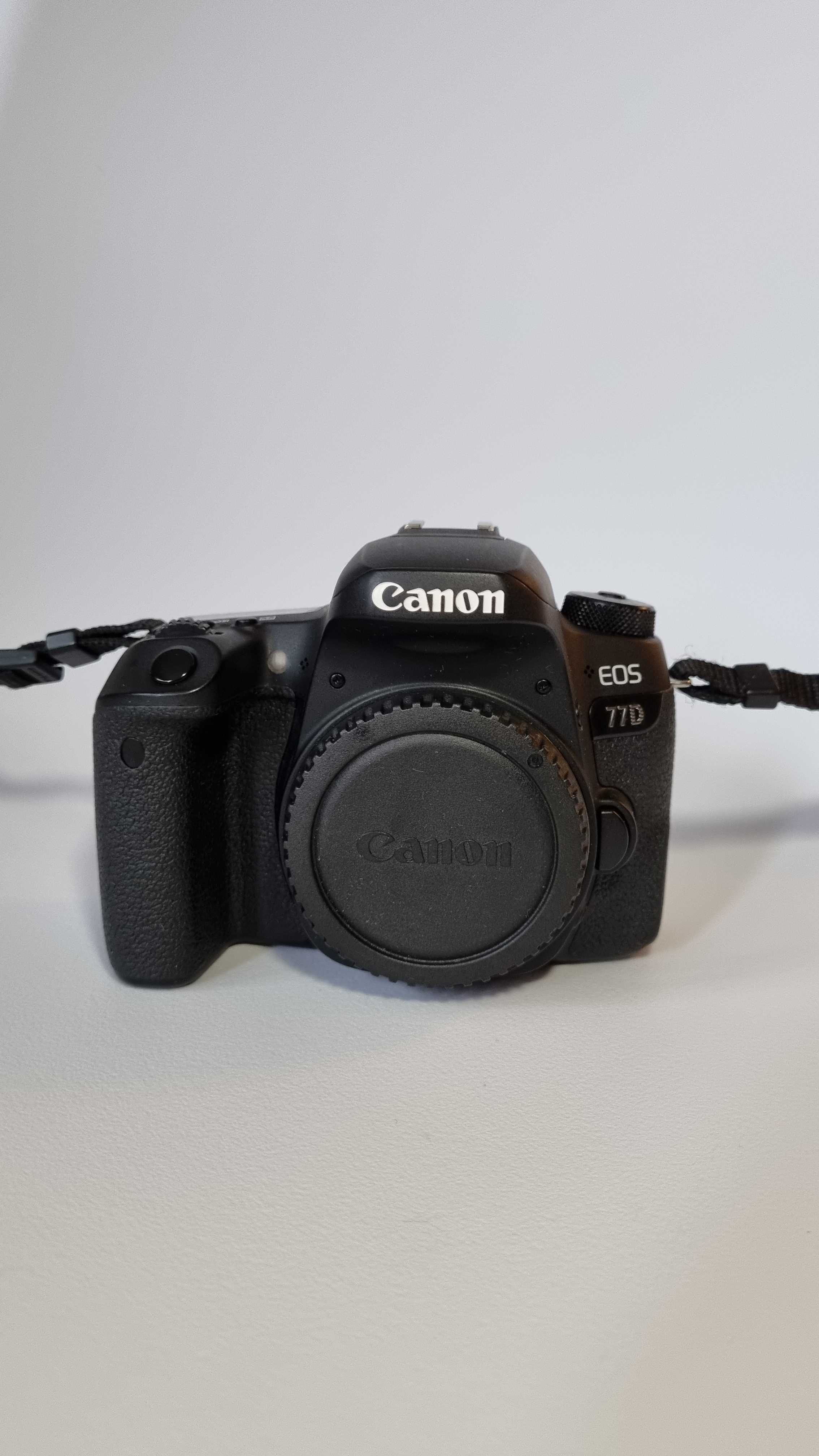 Canon Eos 77d/18-55 is STM/jak nowy