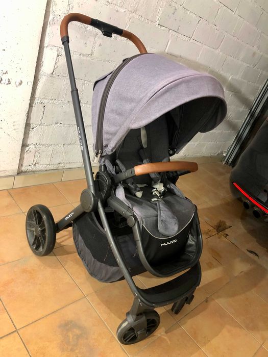 Wózek dziecięcy Muuvo Quick 2w1 gondola i spacerówka - zadbany