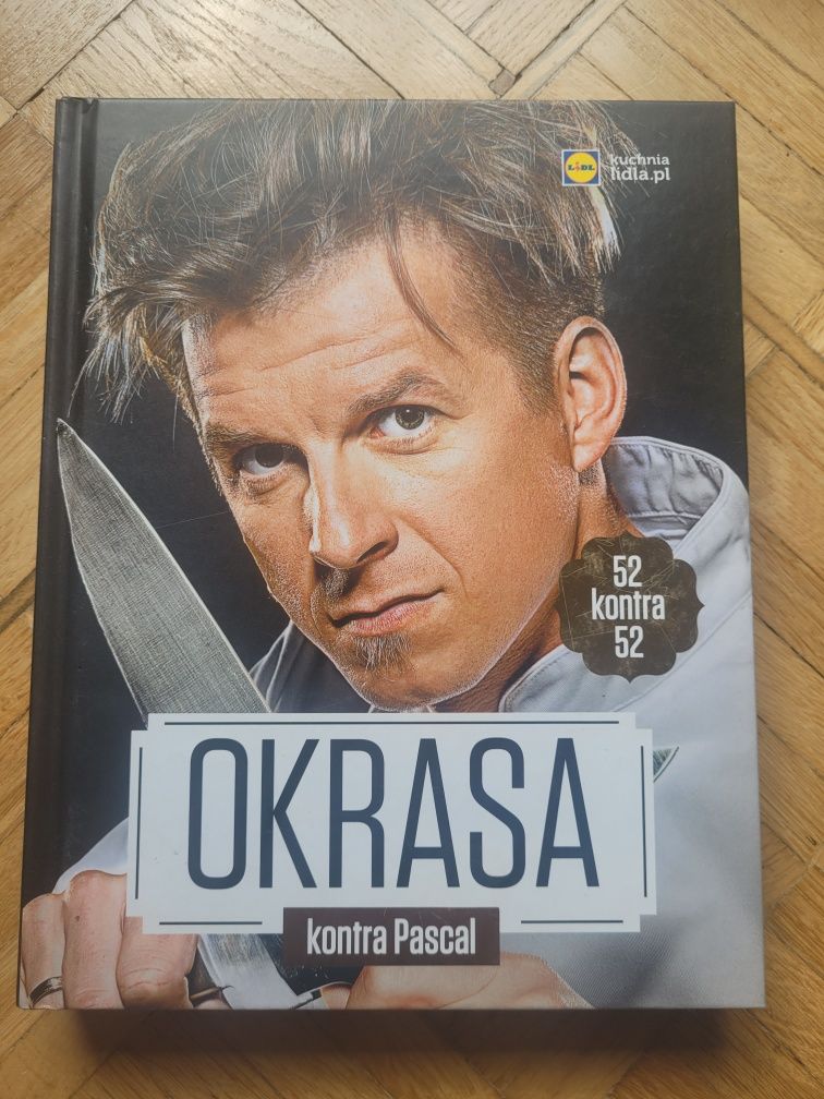 Książka Pascal kontra Okrasa 52 kontra 52 Lidl  (twarda oprawa)