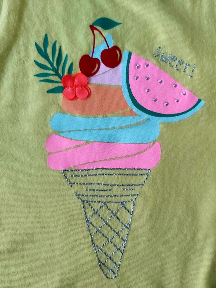 Koszulka I spodenki na lato dla dziewczynki, 3-4 lata, Frugi i GAP