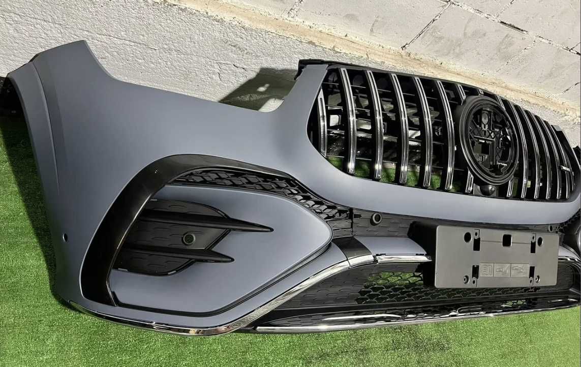 Бампер передний AMG GLE53 рестайлинг W167 Mercedes GLЕ-Class V167 С167