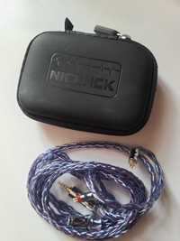 шнур кабель  NiceHCK SpaceCloud Flagship 6N Litz OCC + 7N OCC Mix