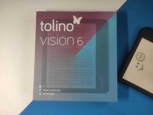 7" дюймів! Tolino Vision 6. +Захист від води+Тепла підсвітка. НОВИНКА!