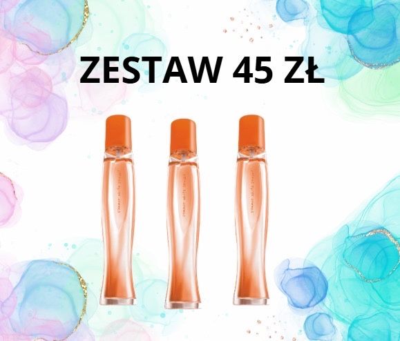 Zestaw trzech wod Summer White Sunset Avon