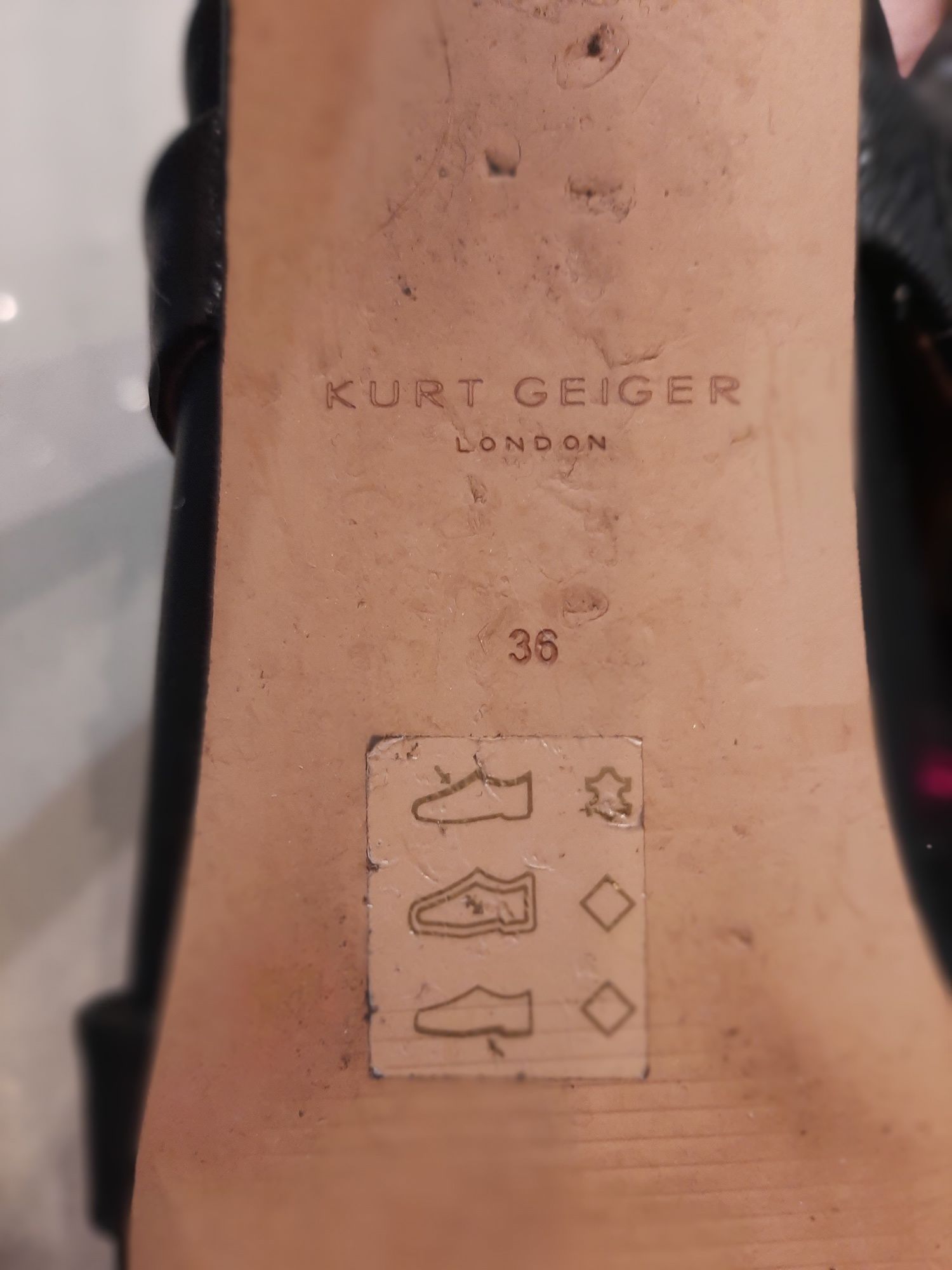 Sandałki damskie Kurt geiger rozm 36