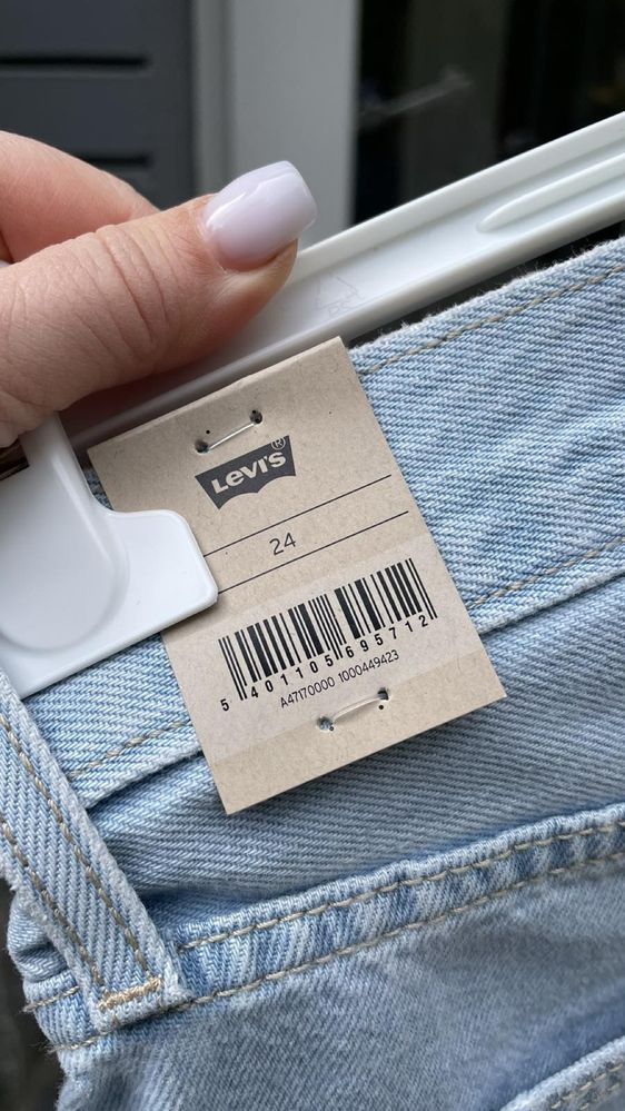 Жіночі шорти Levis колоборація з Silver Tab