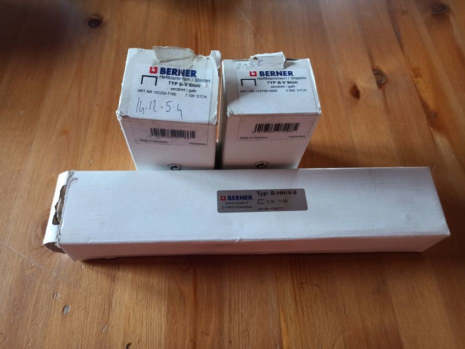 Zszywacz młotkowy BERNER. Gratis kamera.