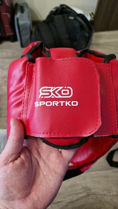 АКЦИЯ!!! Шлем SportKo SKO M-L бокс кикбоксинг