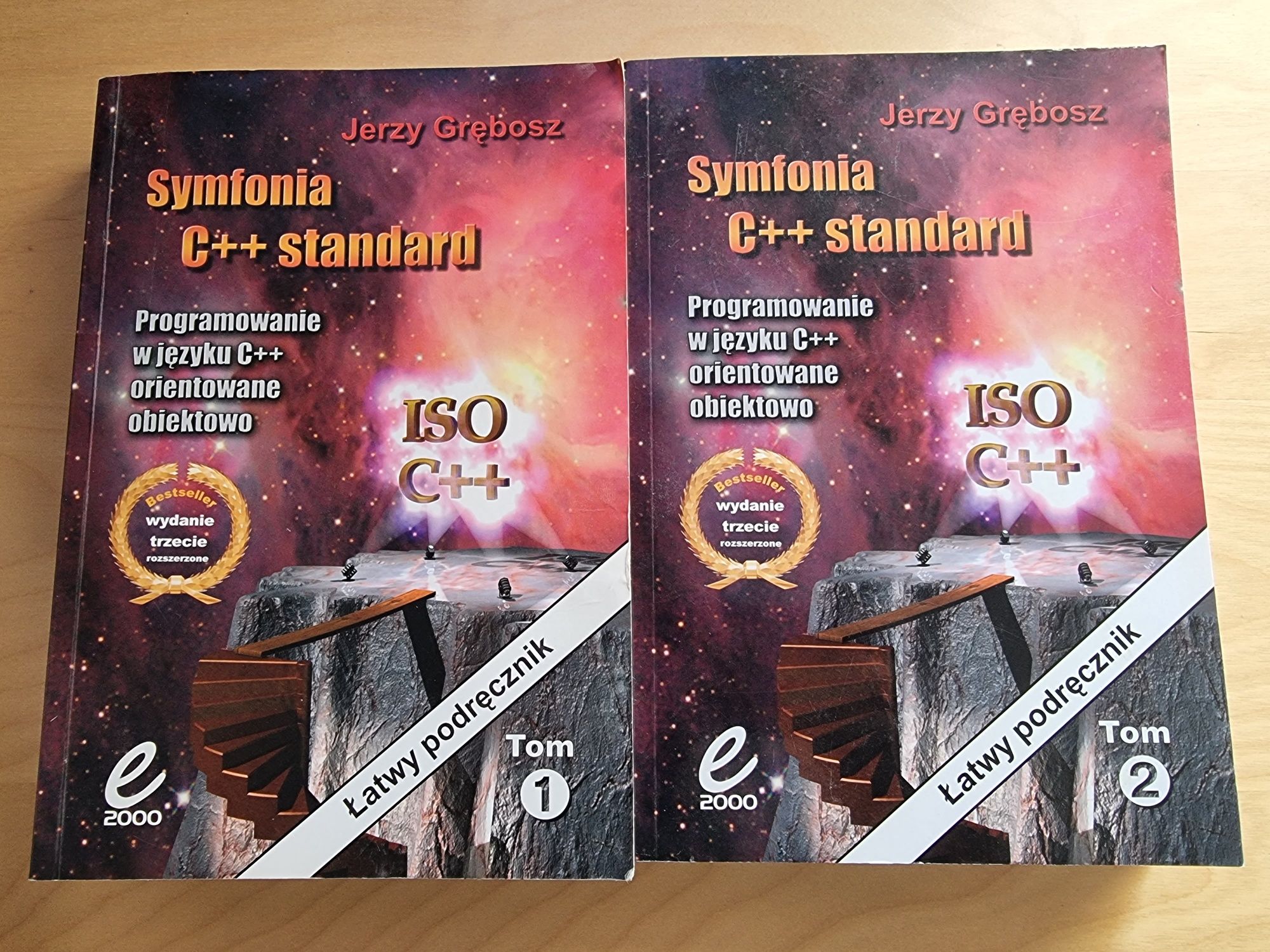Jerzy Grębosz - Symfonia C++ Standard Zestaw Tom 1+2 Wydanie 3 rozszer