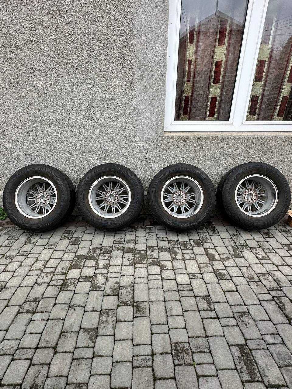 Комплект резини Goodyear EfficientGrip2 SUV 265.65.17.Диски MITSUBISHI