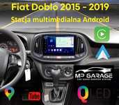 Nawigacja Fiat Doblo Android Qled CarPlay/AA 4G LTE Montaż Gwarancja
