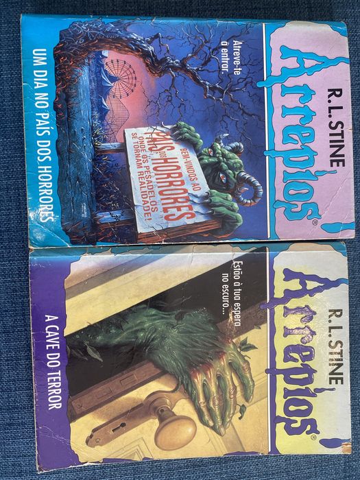 Livros “Arrepios”