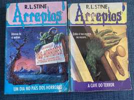 Livros “Arrepios”