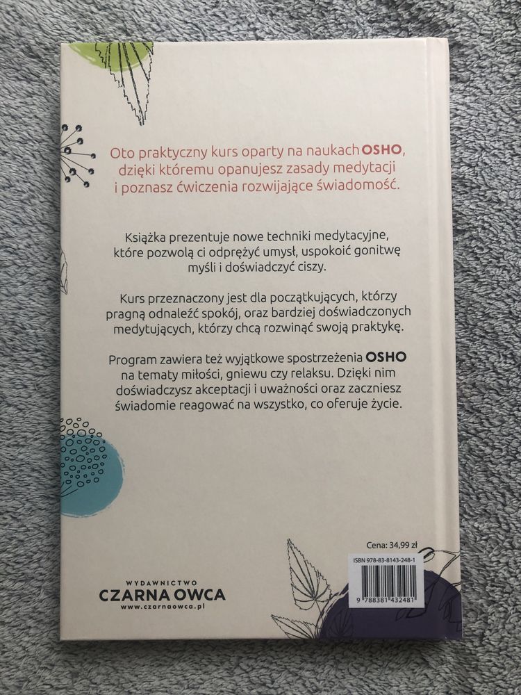 Książka OSHO Kurs medytacji