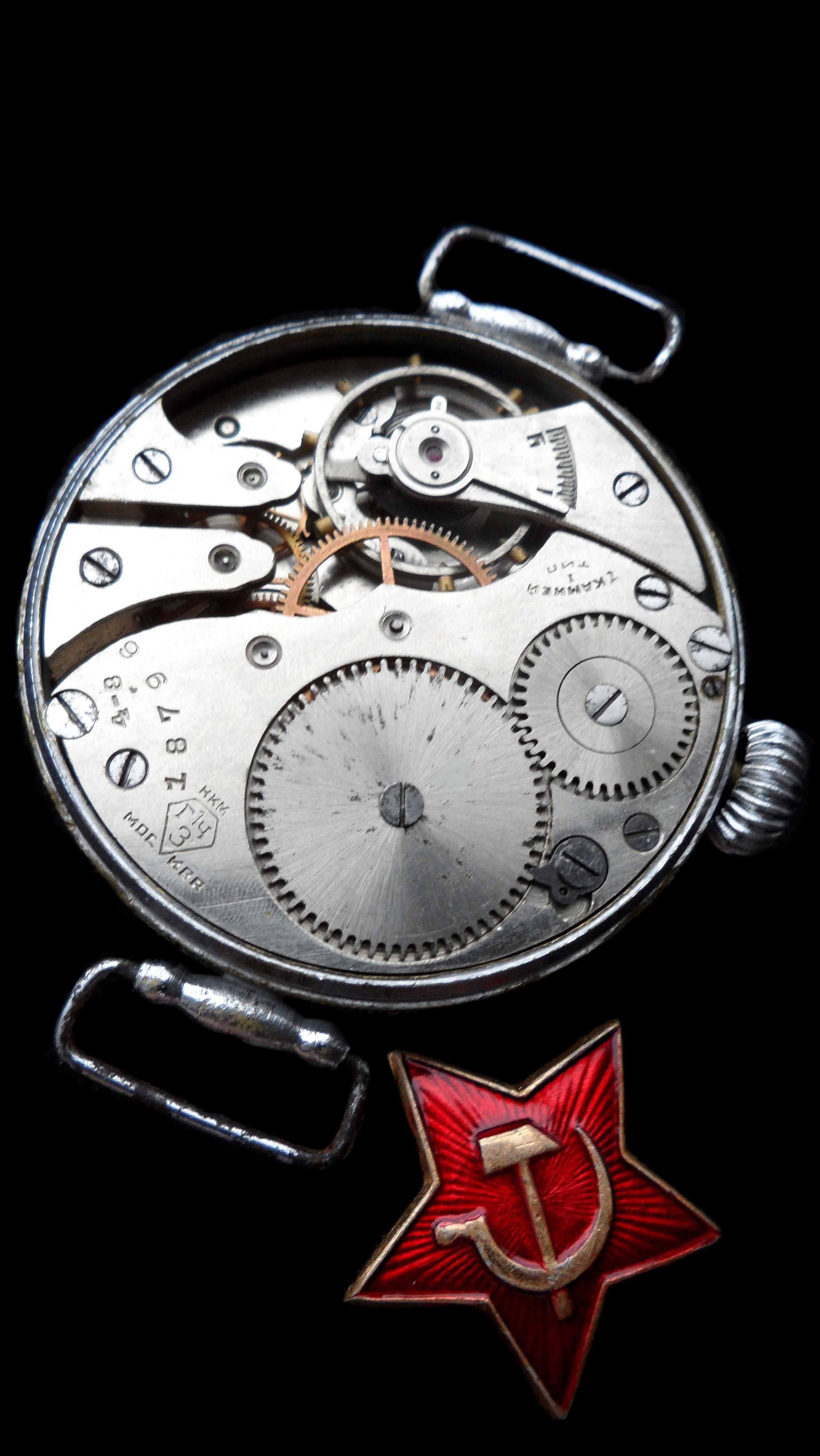 1938 г. часы ВЕЛИКОЙ ОТЕЧЕСТВЕННОЙ ВОЙНЫ, сделано в СССР, механика.