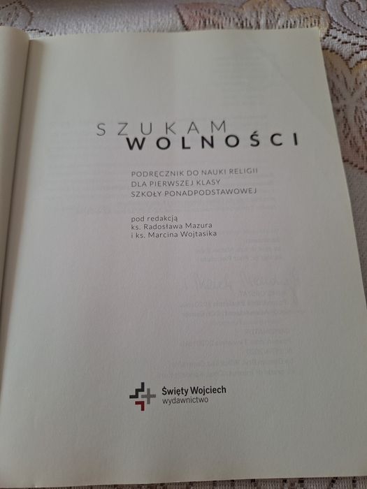Religia 1 "Szukam wolności" Święty Wojciech