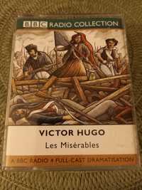 Nędznicy - Victor Hugo słuchowisko j. ang. BBC, 4 kasety magnetofonowe