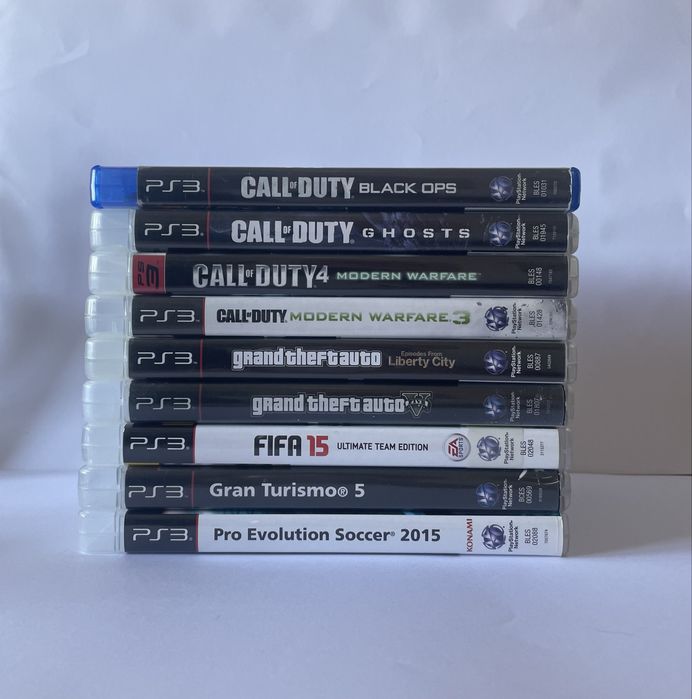 Lote 9 Jogos PS3 Completo